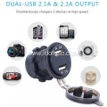 4.2A Waterproof Dual USB Charger Socket Power Outlet
